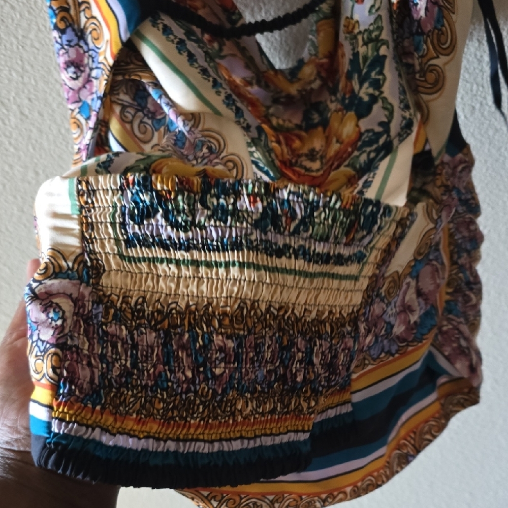 Anthropologie Multicolor Floral Camisole - Picture 4 of 6
